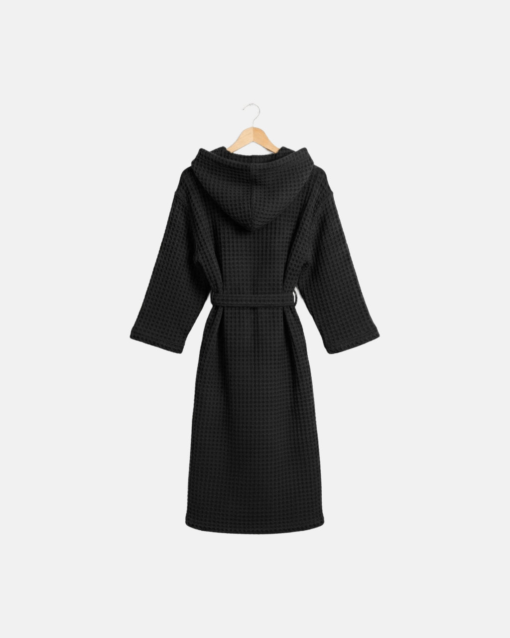 Bademantel Waffle Noir Raspail