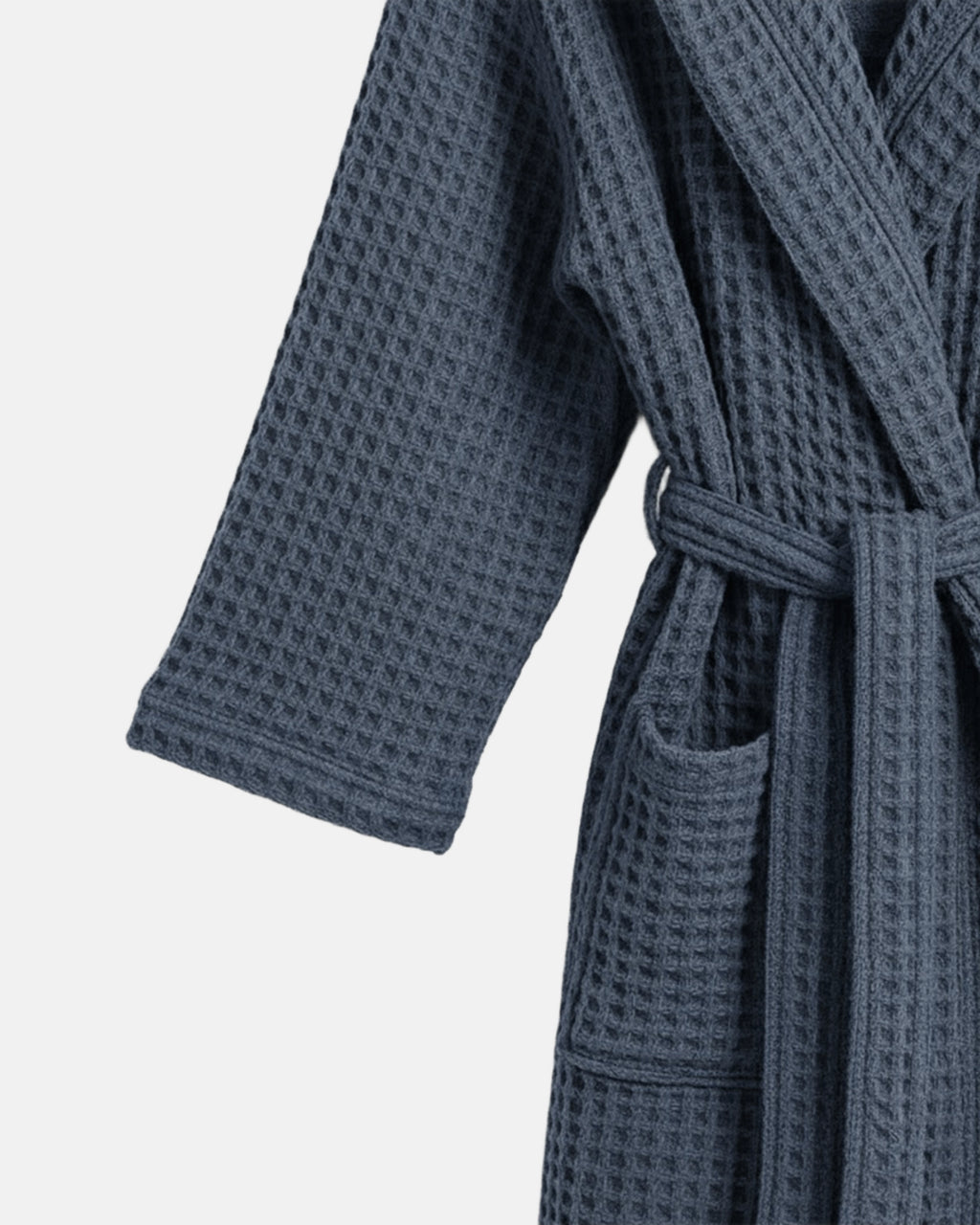 Morgenmantel Waffel Gris République