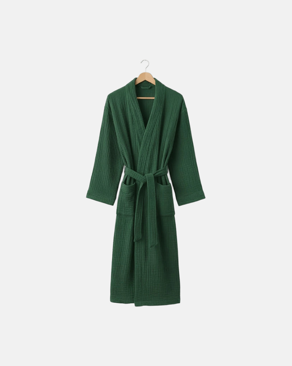 Morgenmantel Musselin Vert Galant