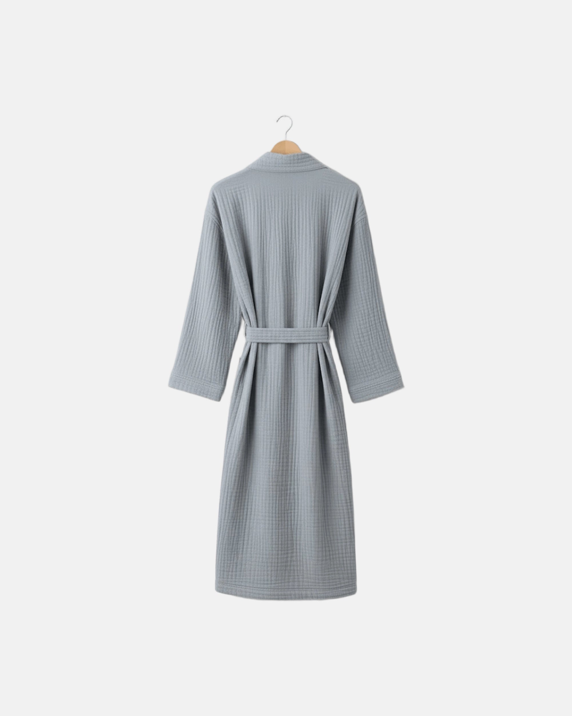 Morgenmantel Musselin Gris Grenelle