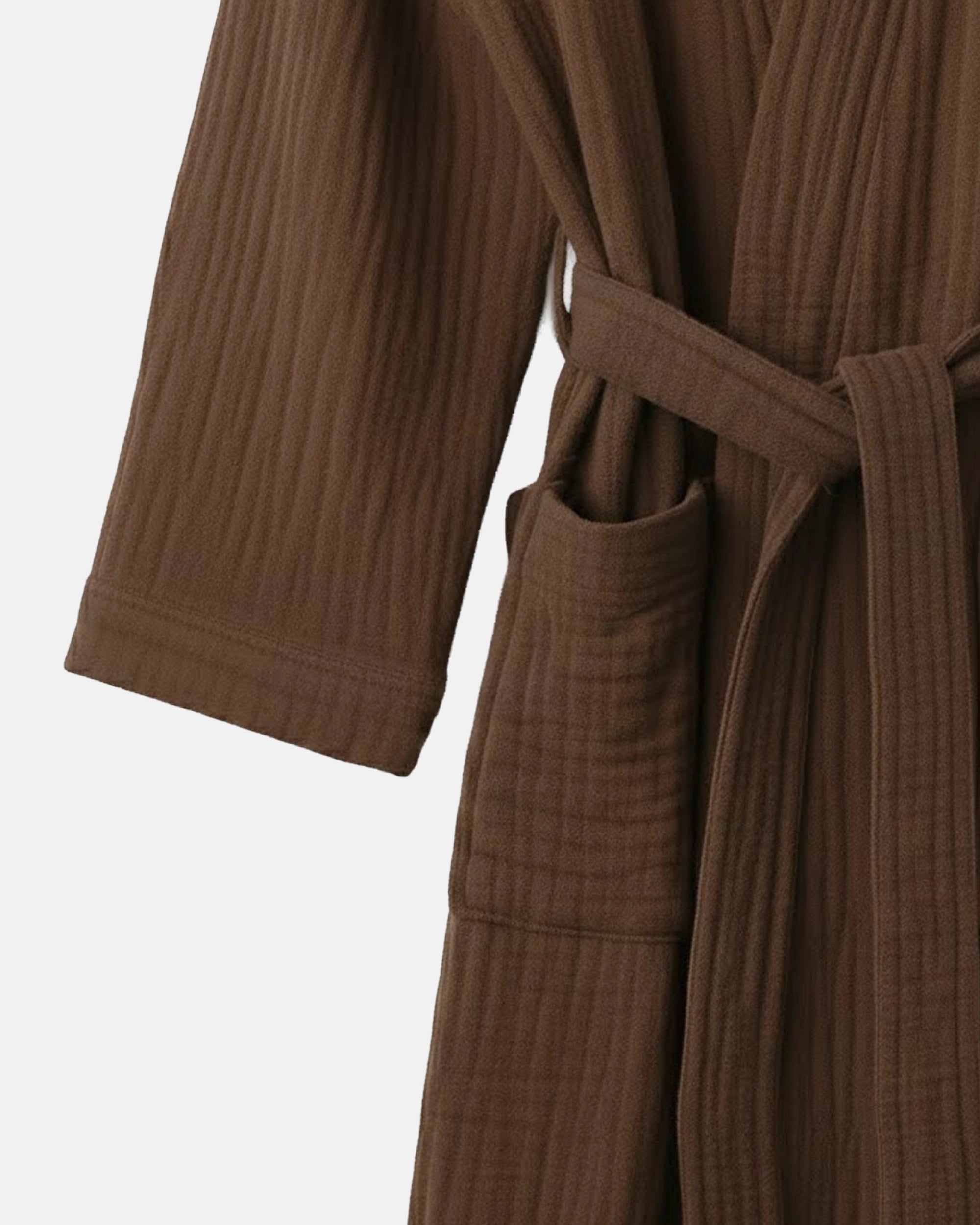 Morgenmantel aus Musselin, Brun Saint-Louis