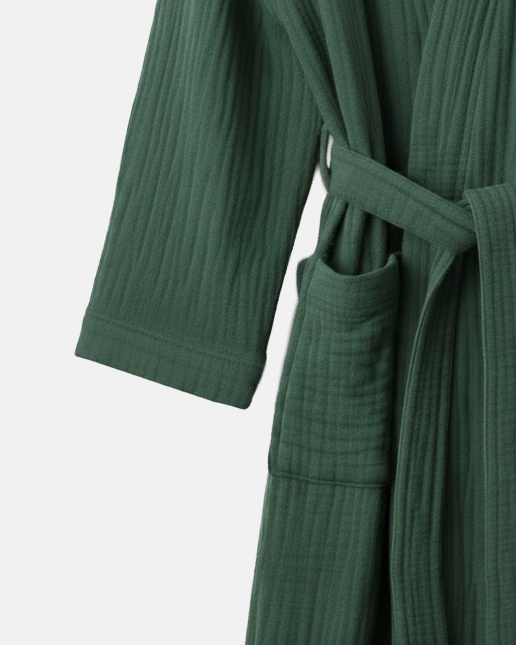 Morgenmantel Musselin Vert Galant