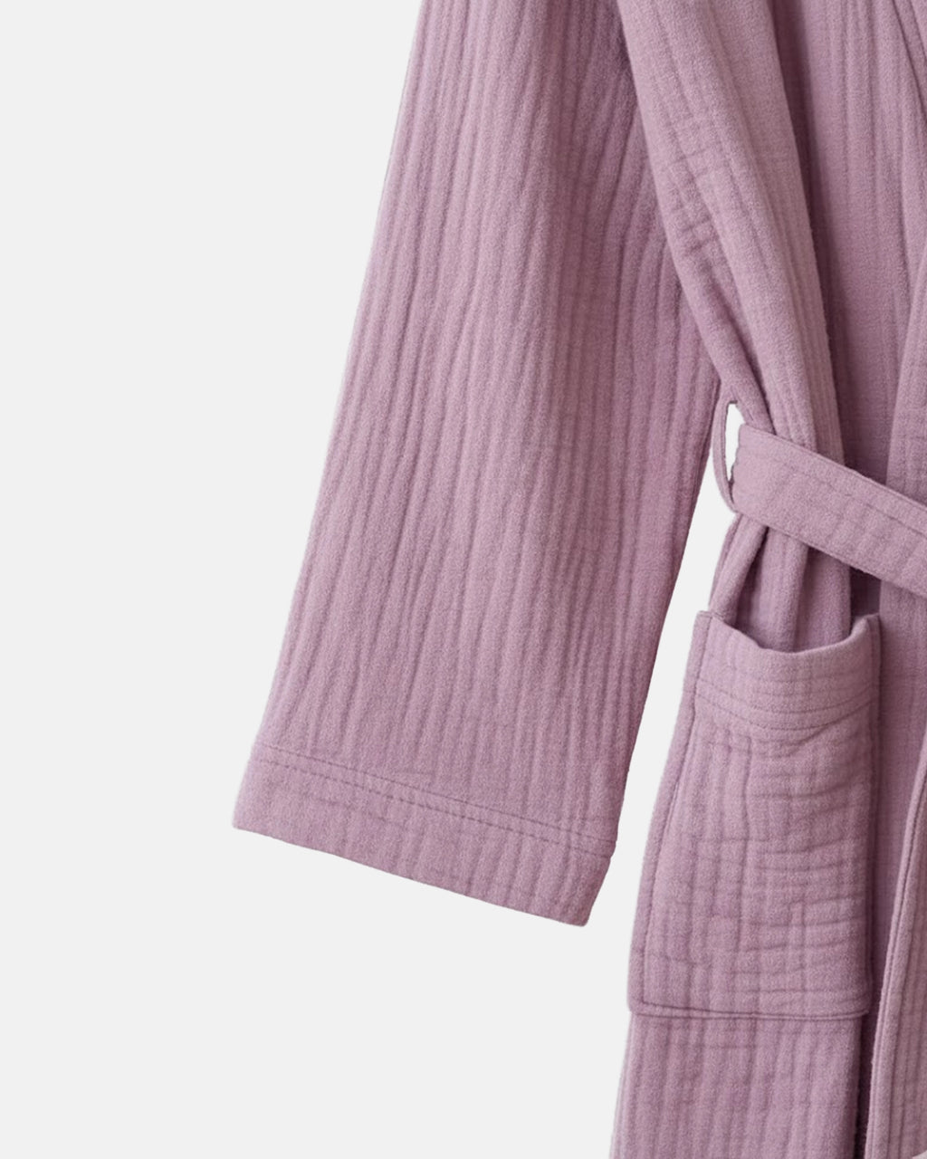 Morgenmantel aus Musselin Lilas Cité