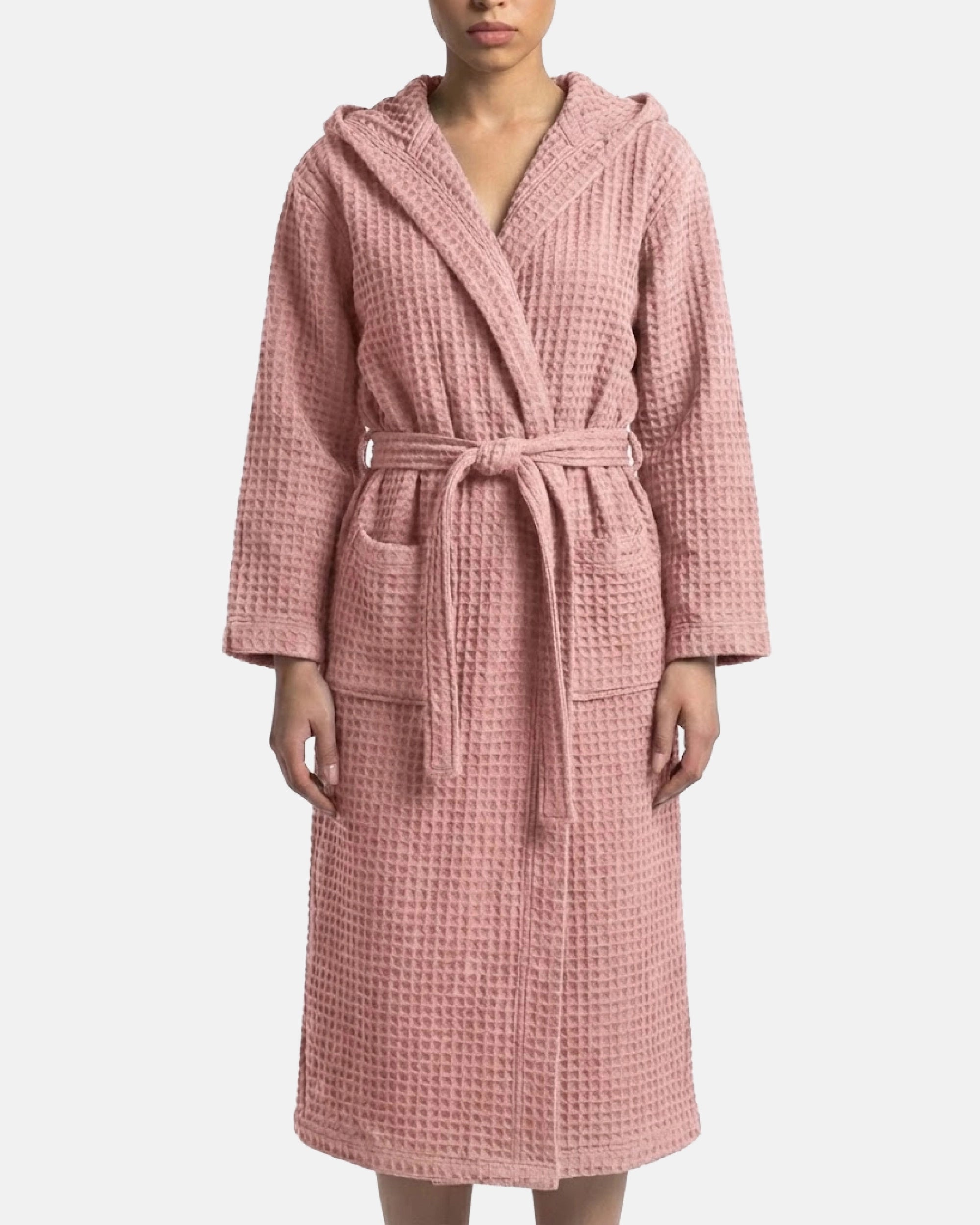 Morgenmantel Waffelrose Crémieux